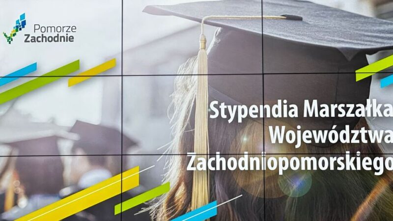 Stypendia Marszałka Województwa Zachodniopomorskiego dla absolwentów naszej szkoły