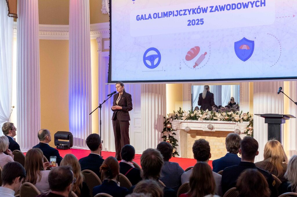 Wręczenie nagród uczniom TME podczas Gali Olimpijczyków Zawodowych 2025
