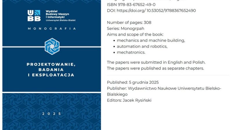 Zespół Janka najlepszy na XV Międzynarodowej Konferencji Naukowej „Inżynier XXI wieku”