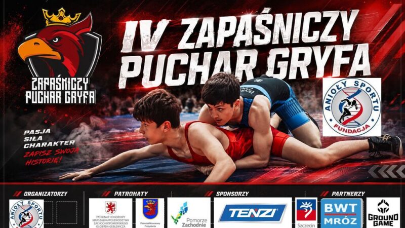 06.06 2026 Zapaśniczy Puchar Gryfa na hali ZSEE/TME